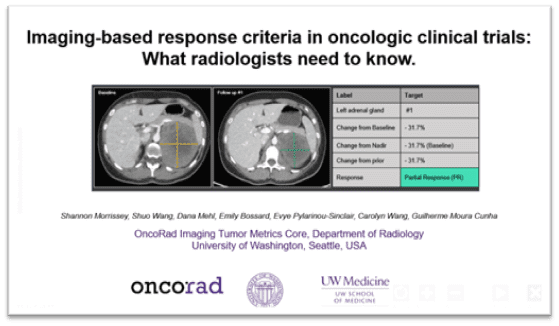 "Imaging-based Response Criteria in Oncologic Clinical Trials: What Radiologists Need to Know," by Guilherme Moura Cunha, MD